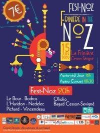 Fest-Noz Frinière in the Noz. Du 15 au 16 juin 2019 à Cesson-Sévigné. Ille-et-Vilaine.  16H00
